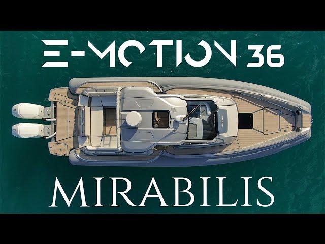 MAR.CO E-MOTION 36 "Mirabilis" edition powered by 2*600 V12 Mercury