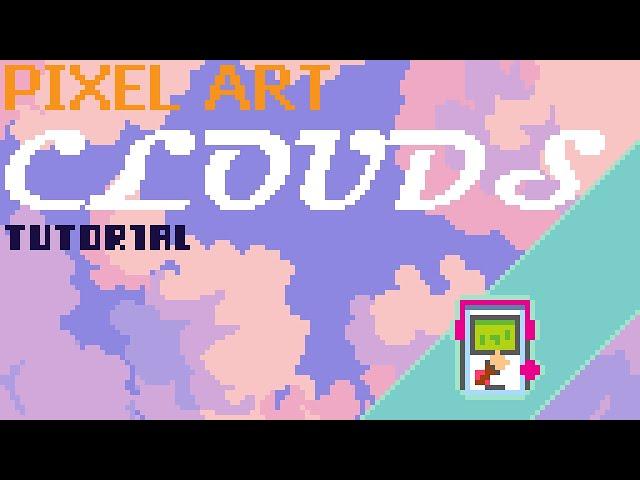 How to draw Clouds in Pixel Art | Pixel Art Tutorial