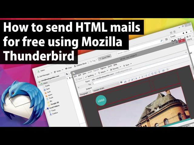 How to send webpage (html) emails for free using Mozilla Thunderbird