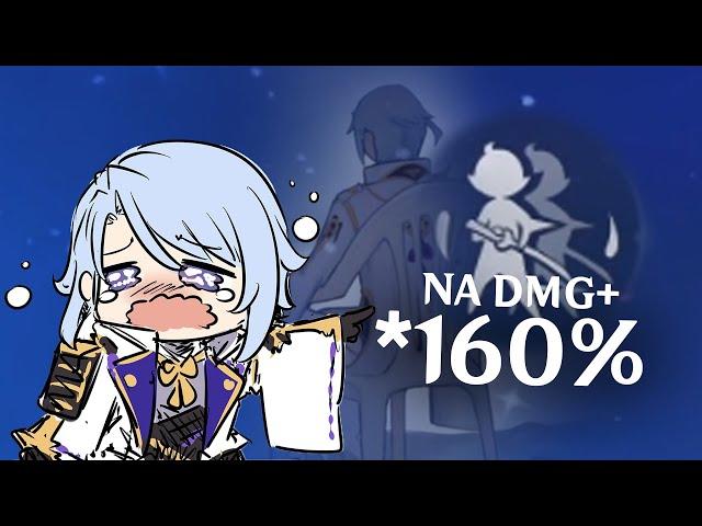 Ayato, WITH *160% NA DMG BONUS