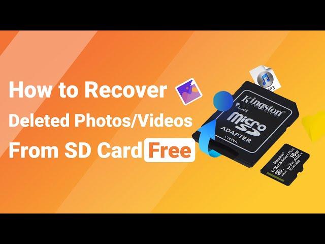 How to Recover Deleted Photos  & Videos From SD Card Free