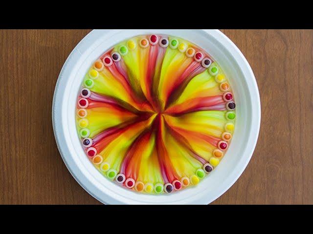 A Skittles Rainbow Science Project? Create Your Own Rainbow Inside or Outside