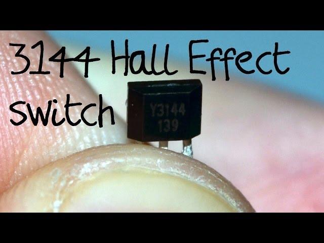 A3144 Hall effect switch - introduction