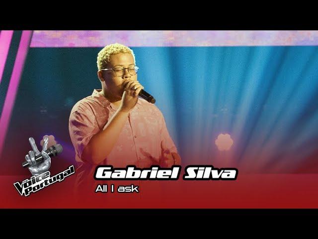 Gabriel Silva  - "All I ask" Blind Audition | The Voice Portugal