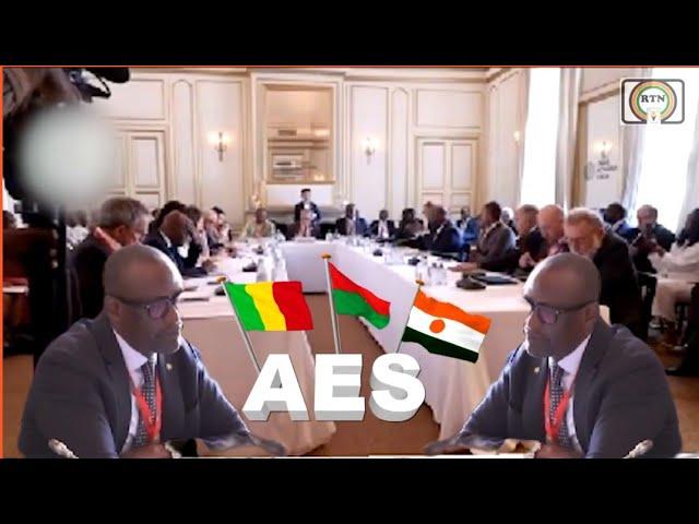 Alliance des Etats du Sahel-AESLe Ministre des Affaires Etrangères et de la Coopération du Mali, a a