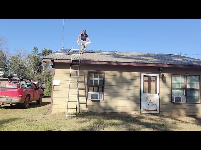 Cleaning my Solar Panels