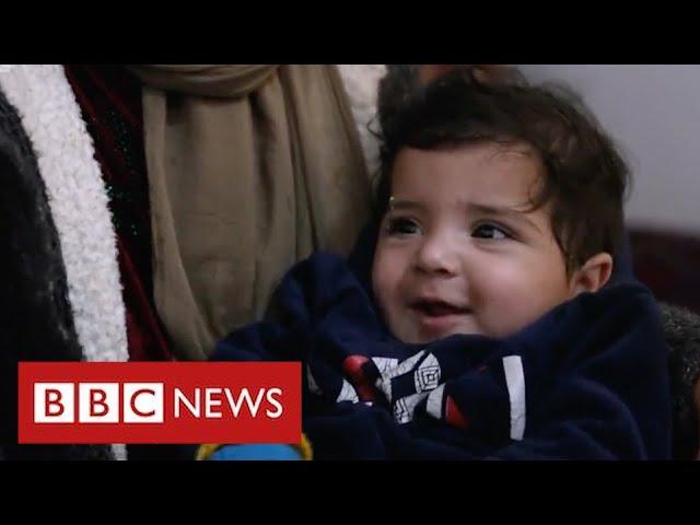 Baby lost in Kabul Airport evacuation chaos found in care of taxi driver - BBC News