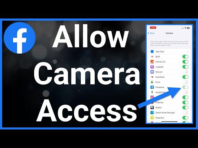 How To Allow Facebook Access To Camera