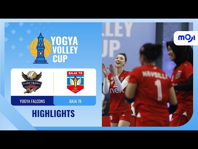 Yogyakarta Falcons vs Baja 78 3-0 | Highlight YOGYA VOLLEY CUP 2024 | Moji