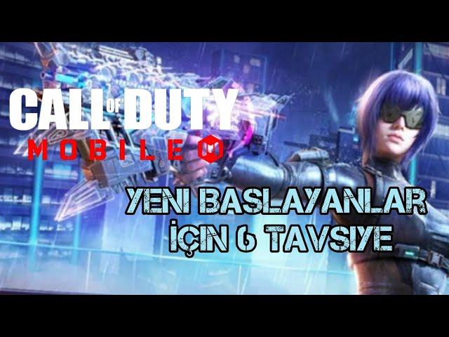 Call Of Duty Mobile Yeni Başlayanlar İçin 6 Tavsiye