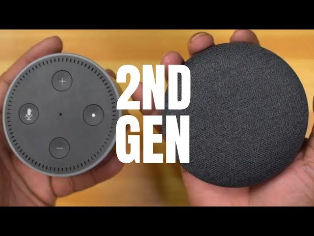 Amazon Alexa Echo Dot (2nd gen) vs Google nest mini (2nd gen) Quick comparison.