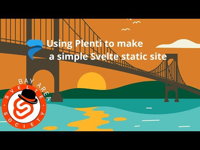 Using Plenti to make a simple Svelte static site