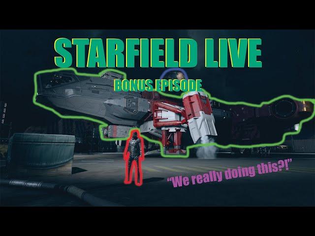 Starfield Live PC Playthrough - BONUS Episode RTX 3050 (DLSS MoD)