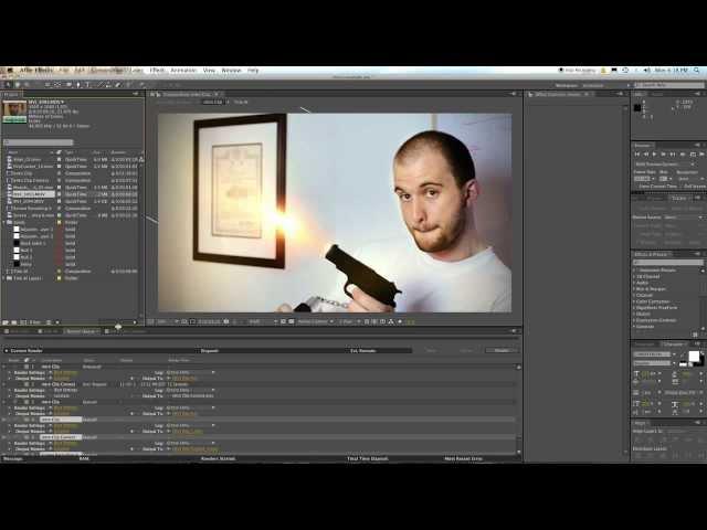 The Render Queue: Overview - Adobe After Effects Tutorial