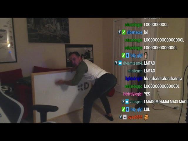 Hyphonix mocking the FEMALE twitch streamers | Flaunts bum.