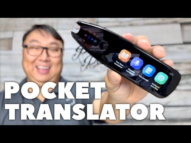 Travel Pocket Translator Reads and Speaks!