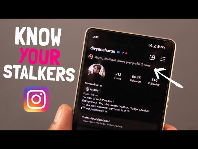 How to Know Your Instagram Stalkers & Profile Visitors?