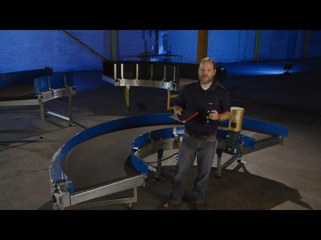 FMH Curved Belt Conveyor Walk Through