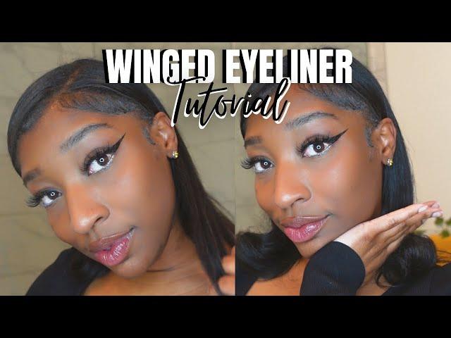 PERFECT DRAMATIC WINGED TIP EYE LINER *HOODED EYES*