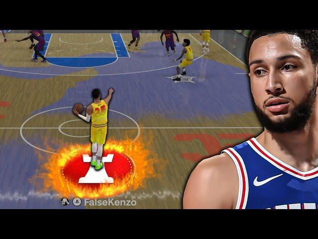 This *NEW* Ben Simmons Build is a POINT CENTER on NBA 2K24...