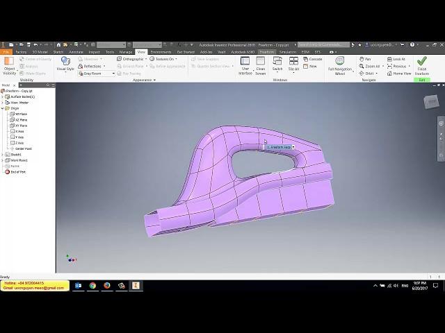 Inventor 2018 Plastic Design