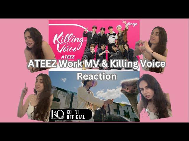 ATEEZ Catch Up Video (Work MV & Killing Voice Reaction)