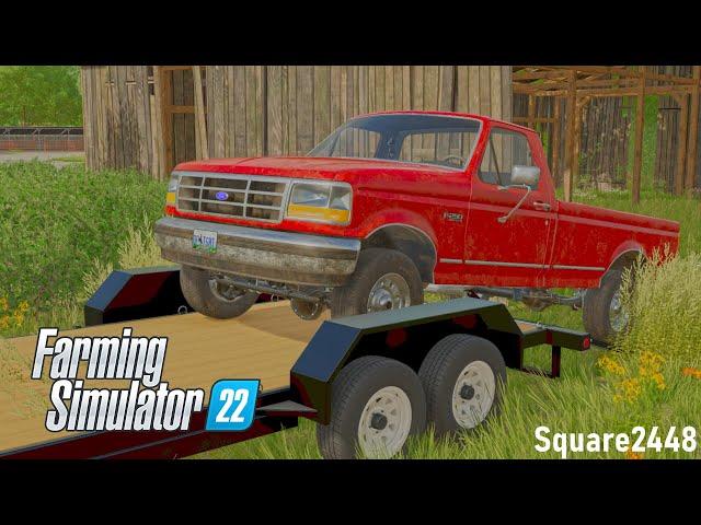 30 YEAR OLD BARN FIND! Rare OBS Ford & Cheap Dirt Buggy! | FS22 Homeowner