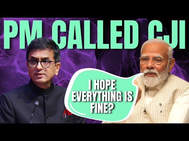 When Chief Justice shared this story about PM Modi's call