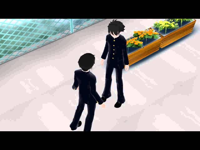 MMD Budo Kiss Senpai (Yaoi)