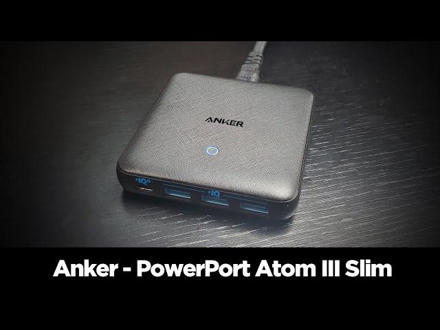 Anker - PowerPort Atom III Slim - 65W 4-Port Fast Charger