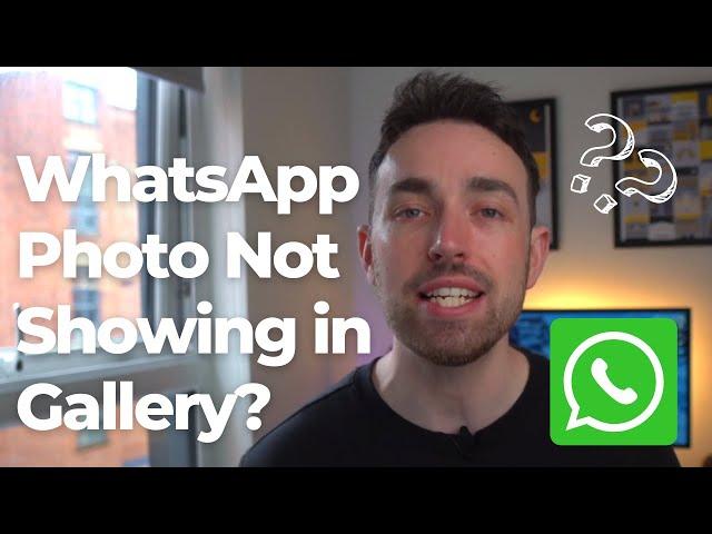 How to Fix WhatsApp Photos Not Showing in Gallery