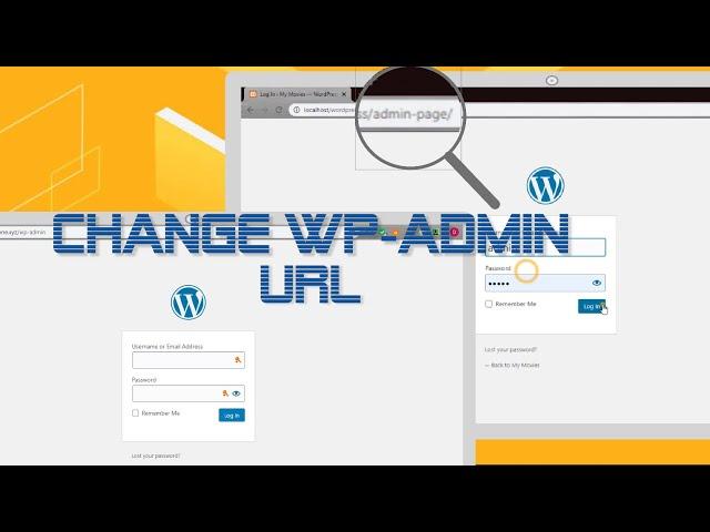 How To Change WP-Admin Url For Wordpress | WP-Admin Change