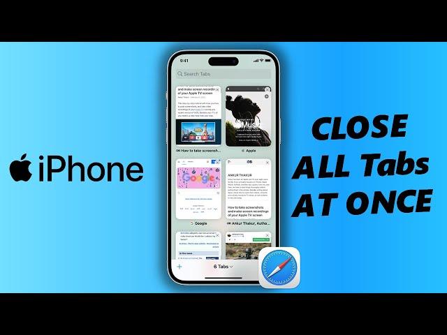 How To Close All Tabs at Once In Safari Browser For iPhone