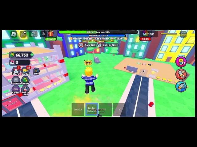 hero power tycoon part1 (Roblox)