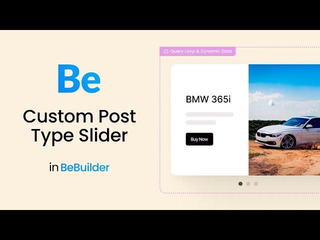 Custom Post Type Slider built with Query Loops and Dynamic Data [Step by step tutorial]