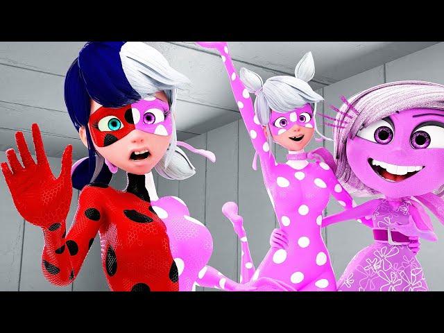 Miraculous The Ladybug - Love Transformation!( Inside Out 2 Animation!)