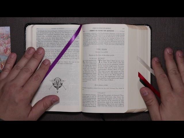 How to use a 1962 Traditional Latin Mass Missal.