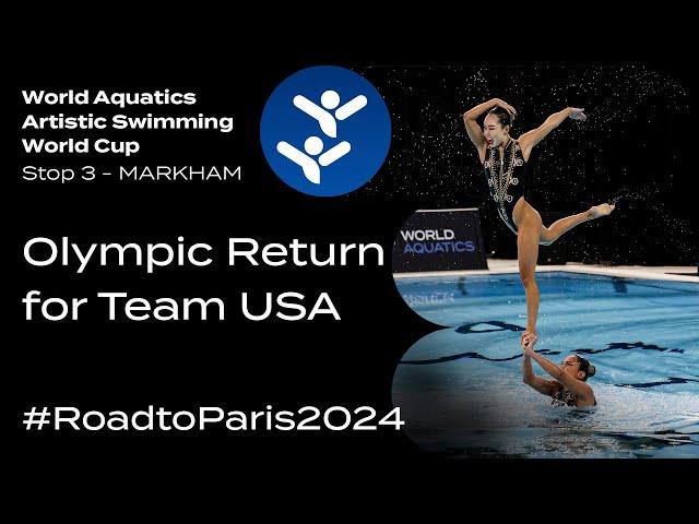 Team Event:  USA  Returns to the Olympics I Artistic Swimming