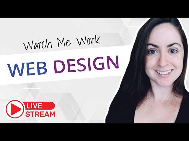 Website Design Using Elementor Live Stream