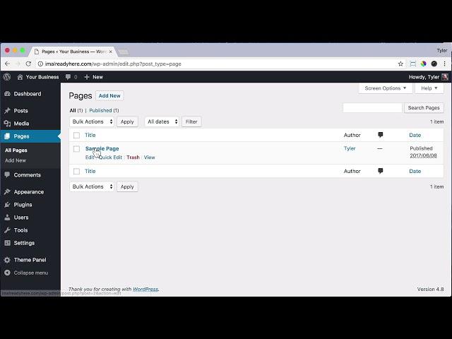 How To Delete WordPress Pages #11