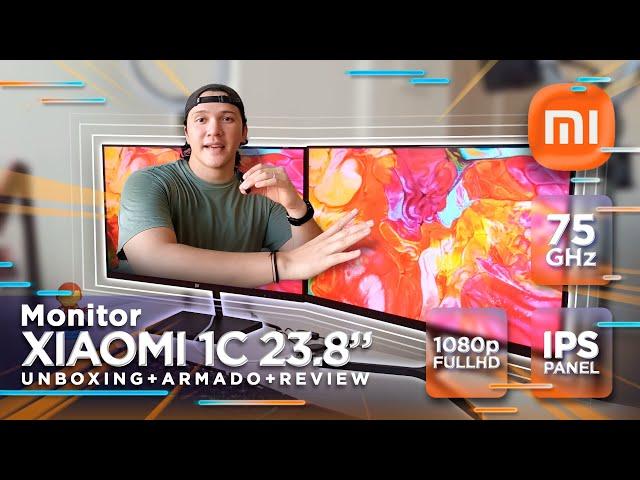 MONITOR XIAOMI 1C 23.8"  | El mejor monitor CALIDAD/PRECIO aún en 2024 ️ UNBOXING+ARMADO+REVIEW