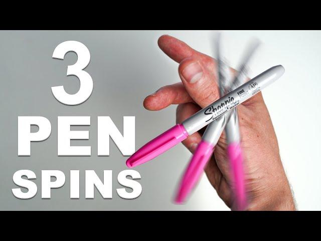 How to Spin a Pen Around Your Fingers Like A BOSS