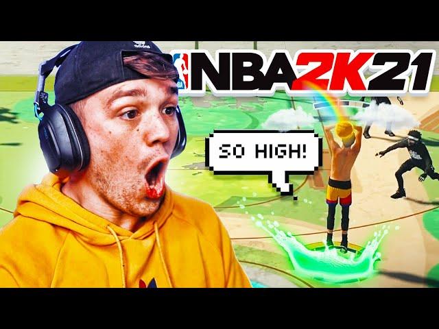 I FOUND THE HIGHEST ARCHING JUMPSHOT on NBA 2K21 (RAINBOW JUMPSHOT)