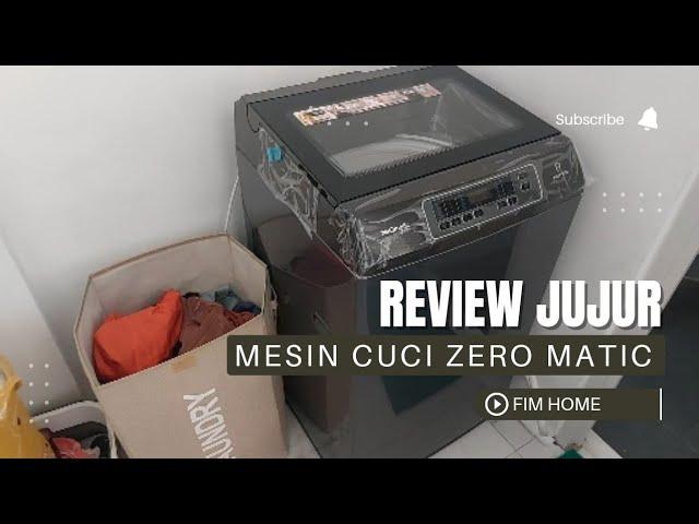 Cara Memakai Mesin Cuci Zeromatic Laguna