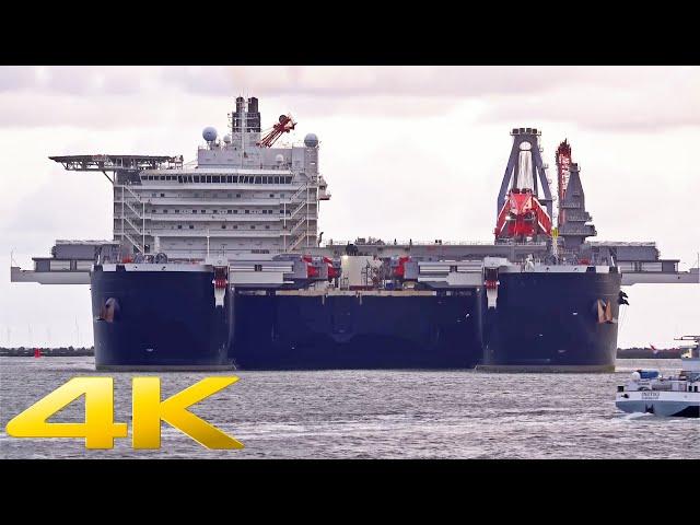 7+ HOURS RELAXING MARINE TRAFFIC AT ROTTERDAM PORT PART 2/2 - 4K SHIPSPOTTING ROTTERDAM 2023