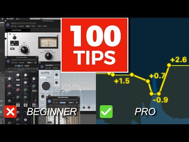 100 Tips for Pro Mixes