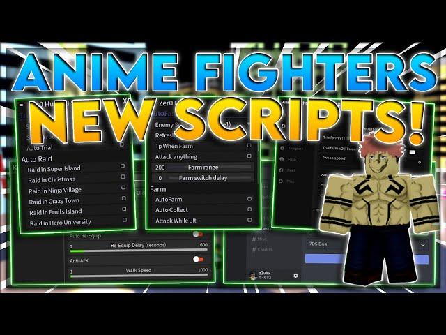 [NEW] Anime Fighters Simulator Script Hack / GUI | Infinite Yen | Auto Farm | *PASTEBIN 2022*