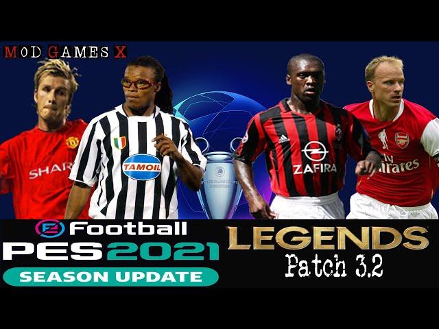   LIVE PES 2021 Legends Patch 3.?  "Classic patch ModGamesX LEGENDS PATCH V3.?