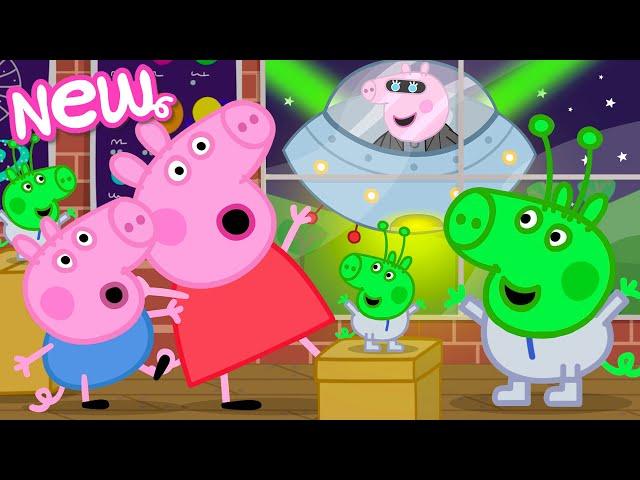 Peppa Pig Tales  The Alien Invasion  BRAND NEW Peppa Pig Episodes