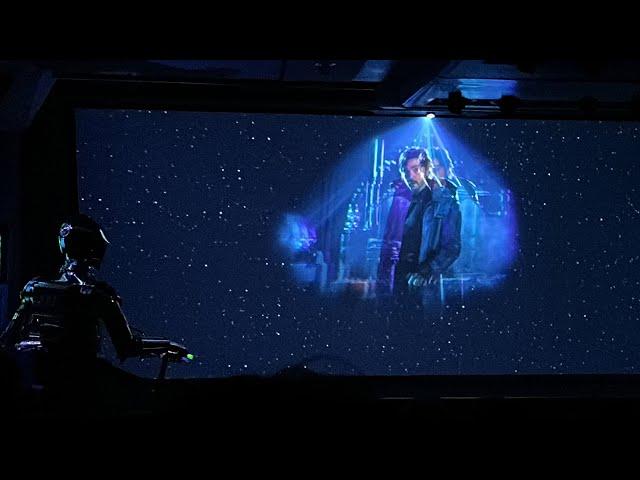 New Star Tours Destination - Andor Scene Disneyland 2024 - SPOILERS*